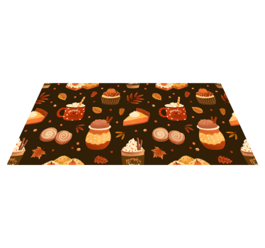 Tappeto pvc cucina gioia dell'indulgenza zuccherina - TenStickers