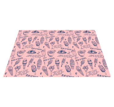 Tappeto pvc cucina delizie di gelato - TenStickers
