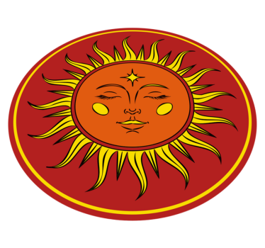Tappeto vinile natura viso soleggiato - TenStickers