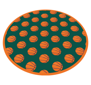 Tappeto vinile strade idea basket - TenStickers