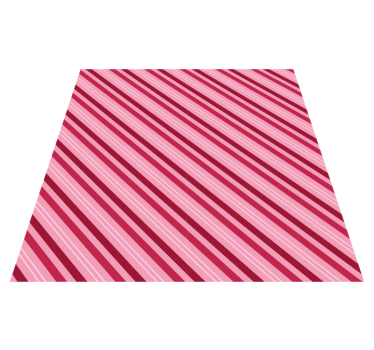 Tappeto vinile strisce motivo righe rosa - TenStickers