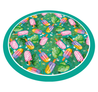 Tappeto vinile per bambini gelato estivo - TenStickers
