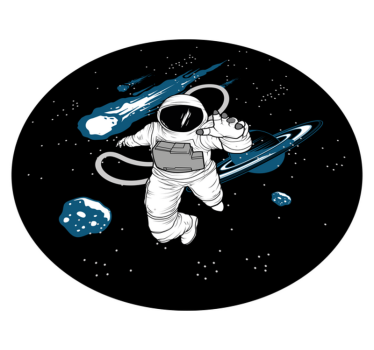Tappeto vinile strade avventura astrologica - TenStickers