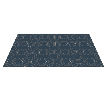 Tappeto vinile geometrico tappezzante a motivi geometrici - TenStickers