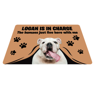 Passatoia in vinile personalizzata per animali domestici - TenStickers