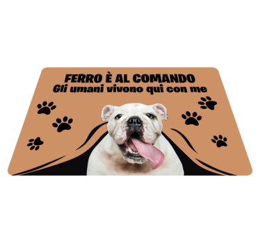 Passatoia vinile foto personalizzata - TenStickers