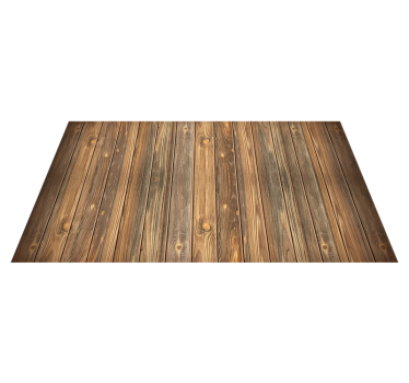 Tappeto in pvc legno vene marroni - TenStickers