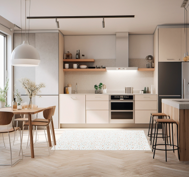 Tappeto in vinile cucina Caramelle terrazo - TenStickers