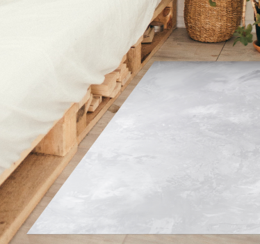 Tappeto in vinile con testi Cemento grigio chiaro - TenStickers