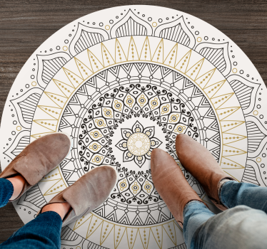 Tappeto vinile Mandala centrotavola mandala - TenStickers