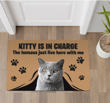 Passatoia in vinile personalizzata per animali domestici - TenStickers