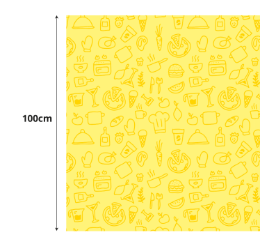 Tappeto pvc cucina iconografia della cucina - TenStickers