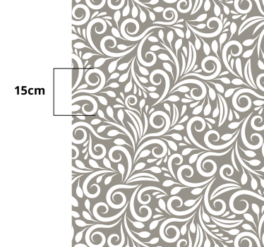Passatoia in vinile cucina motivo grigio ruskin - TenStickers