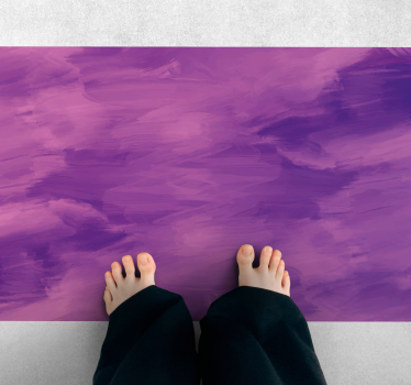 Tappeti vinile motivi vortice astratto viola - TenStickers