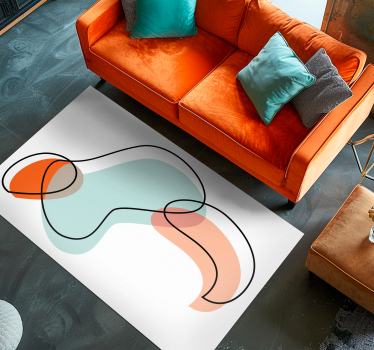Tappeto in pvc minimalista - TenStickers