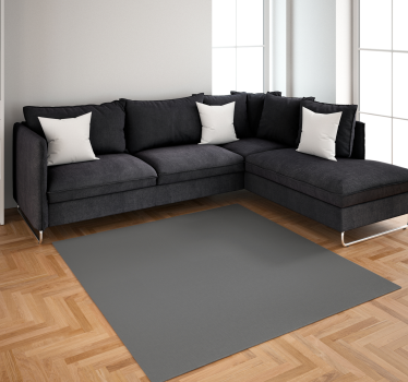 Tappeto in vinile colore grigio pepe spezzato - TenStickers