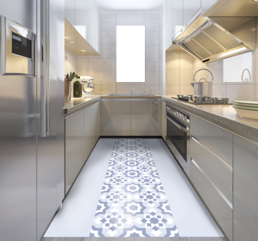 Tappeto pvc cucina corridore per piastrelle della cucina - TenStickers