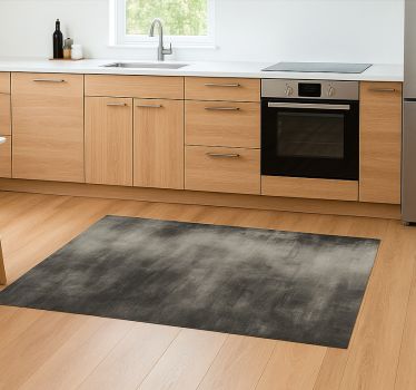 Tappeto pvc cucina effetto bosco grigio scuro - TenStickers