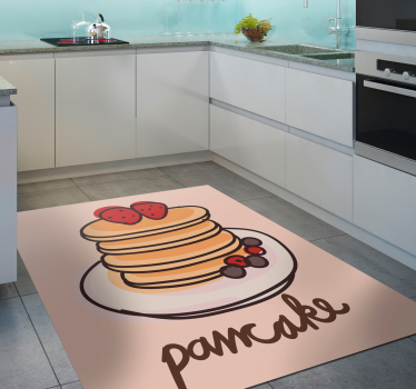 Tappeto pvc cucina frittelle deliziose - TenStickers