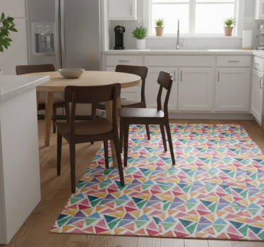 Tappeto pvc cucina geometrico per armadio cucina - TenStickers