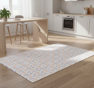 Tappeto pvc cucina linee geometriche nordiche - TenStickers