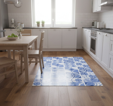 Tappeto pvc cucina piastrelle cindito - TenStickers