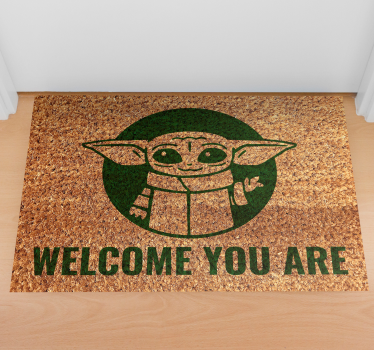 Zerbino pvc benvenuto sei citazione - TenStickers