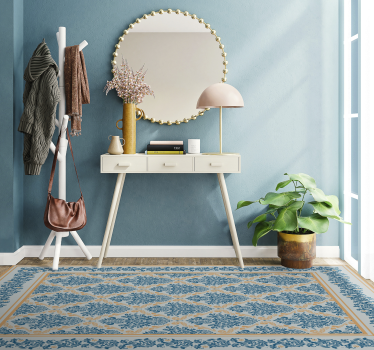 Zerbino pvc elegante barocco floreale - TenStickers
