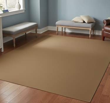 Tappeto vinile camera da letto copertura armadio marrone - TenStickers