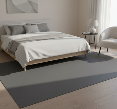 Tappeto vinile camera da letto copertura grigia armadio - TenStickers