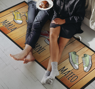 Zerbino pvc esposizione di scarpe personalizzate - TenStickers