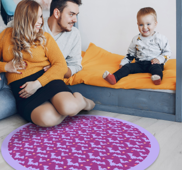 Tappeto vinile Halloween motivo pipistrello di halloween - TenStickers