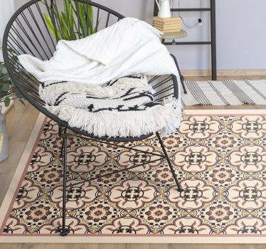 Tappeto vinile mosaico eleganza ispirata al mosaico - TenStickers