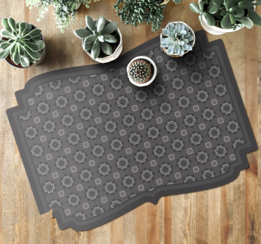 Tappeto vinile mosaico piastrelle eleganti - TenStickers