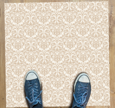 Zerbino pvc delicato motivo floreale - TenStickers