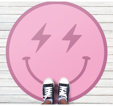 Tappeto vinile per ragazzi sorriso elettrizzante - TenStickers