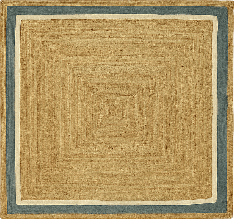 Tappeto vinile quadrato effetto tunnel - TenStickers