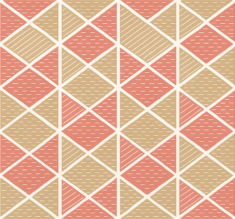 Tappeto vinile sala da pranzo stile grafico scandinavo - TenStickers