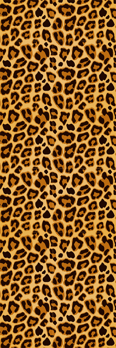 Tappeto vinile animali stampa leopardata semplice - TenStickers