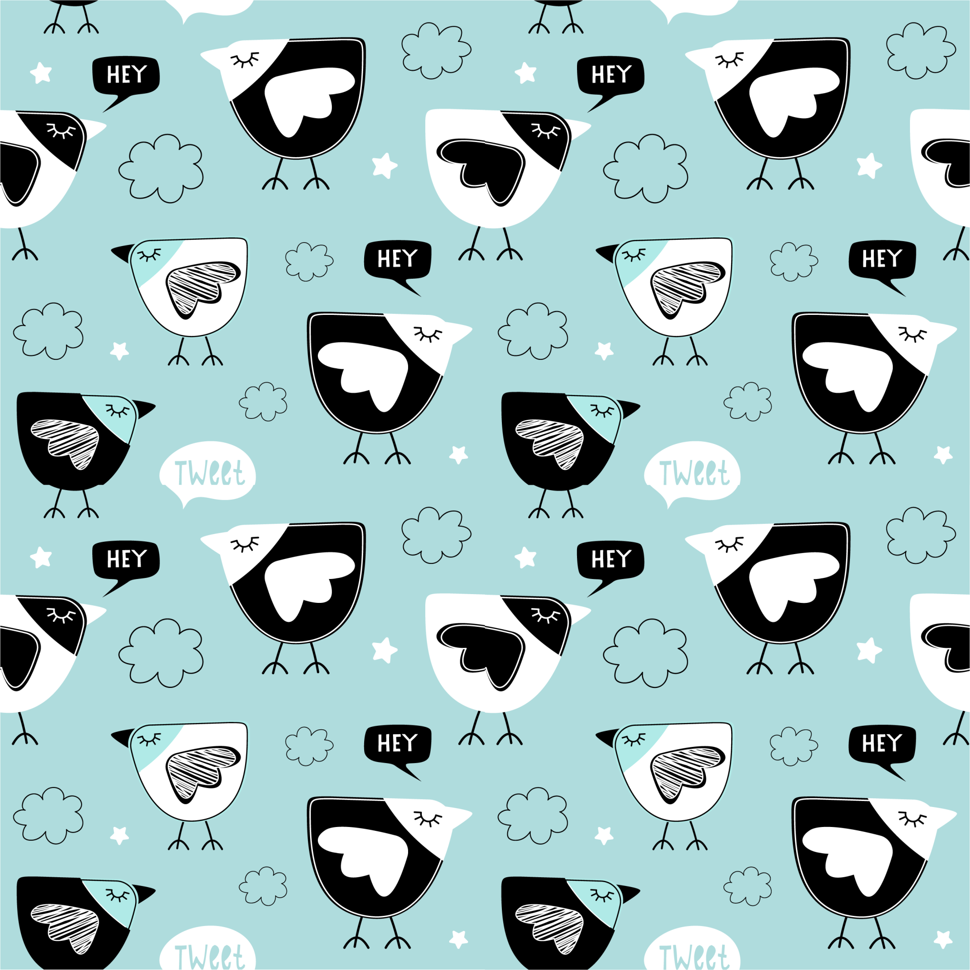 Tappeto vinile animali motivo gallina nera - TenStickers