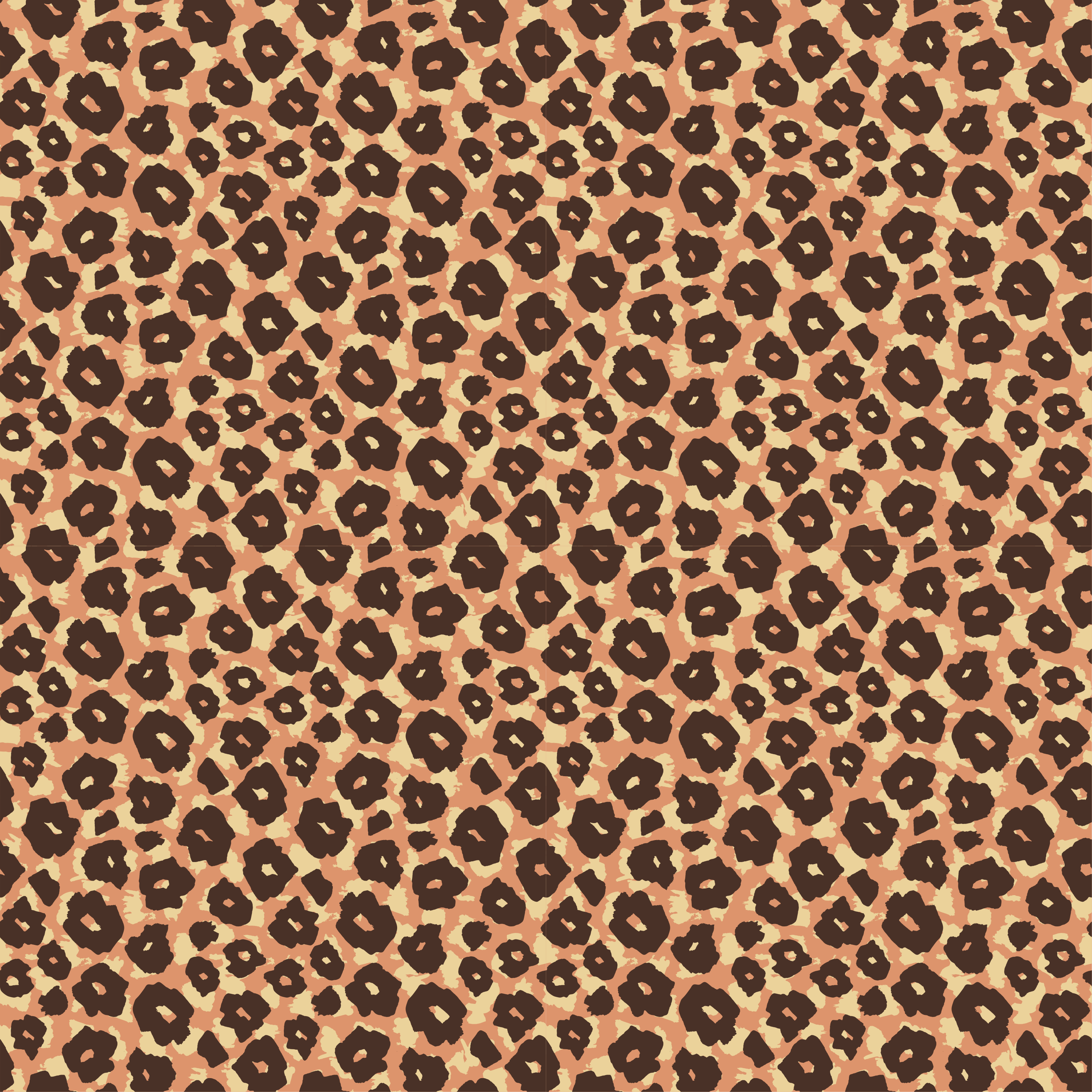 Tappeto vinile animali imitazione leopardo vellutato - TenStickers
