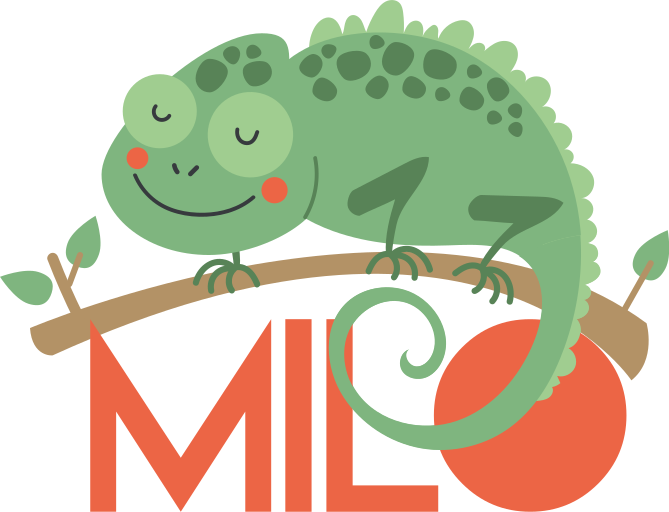 Tappeto vinile animali camaleonte personalizzato - TenStickers