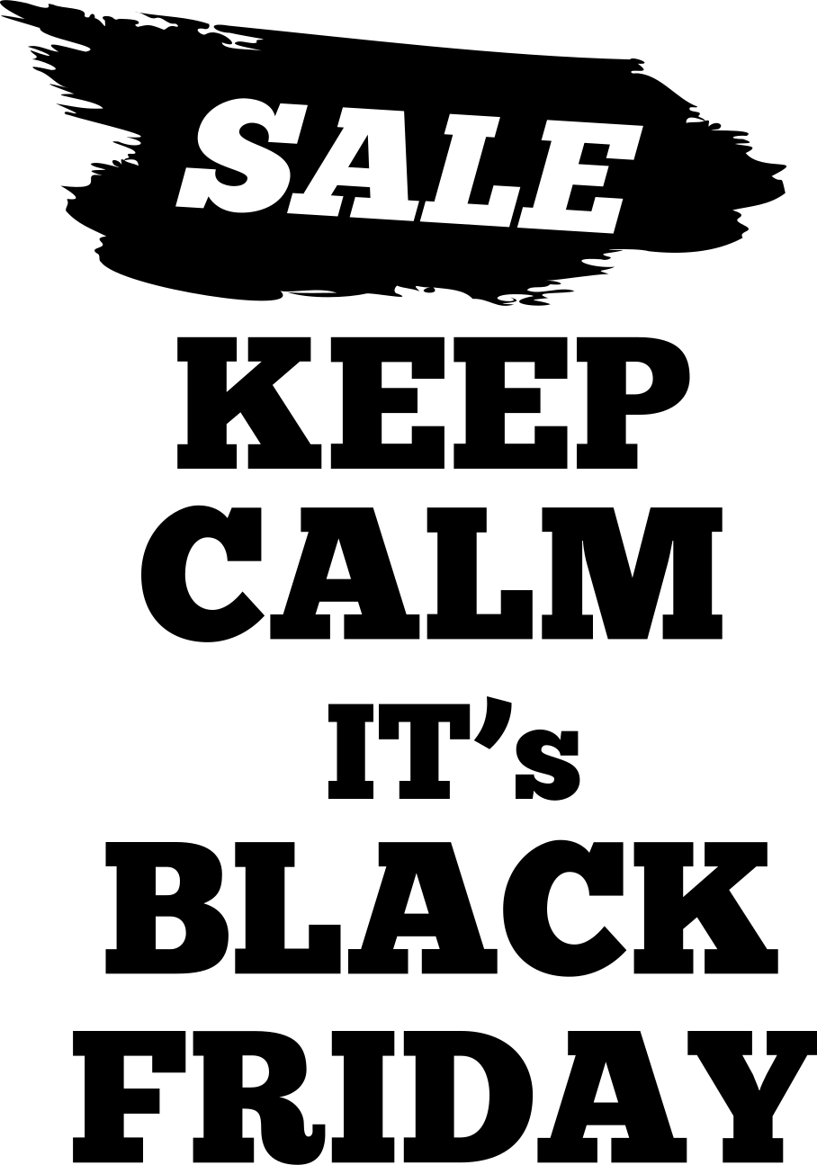 Tappeto vinile black friday offerta promozionale - TenStickers