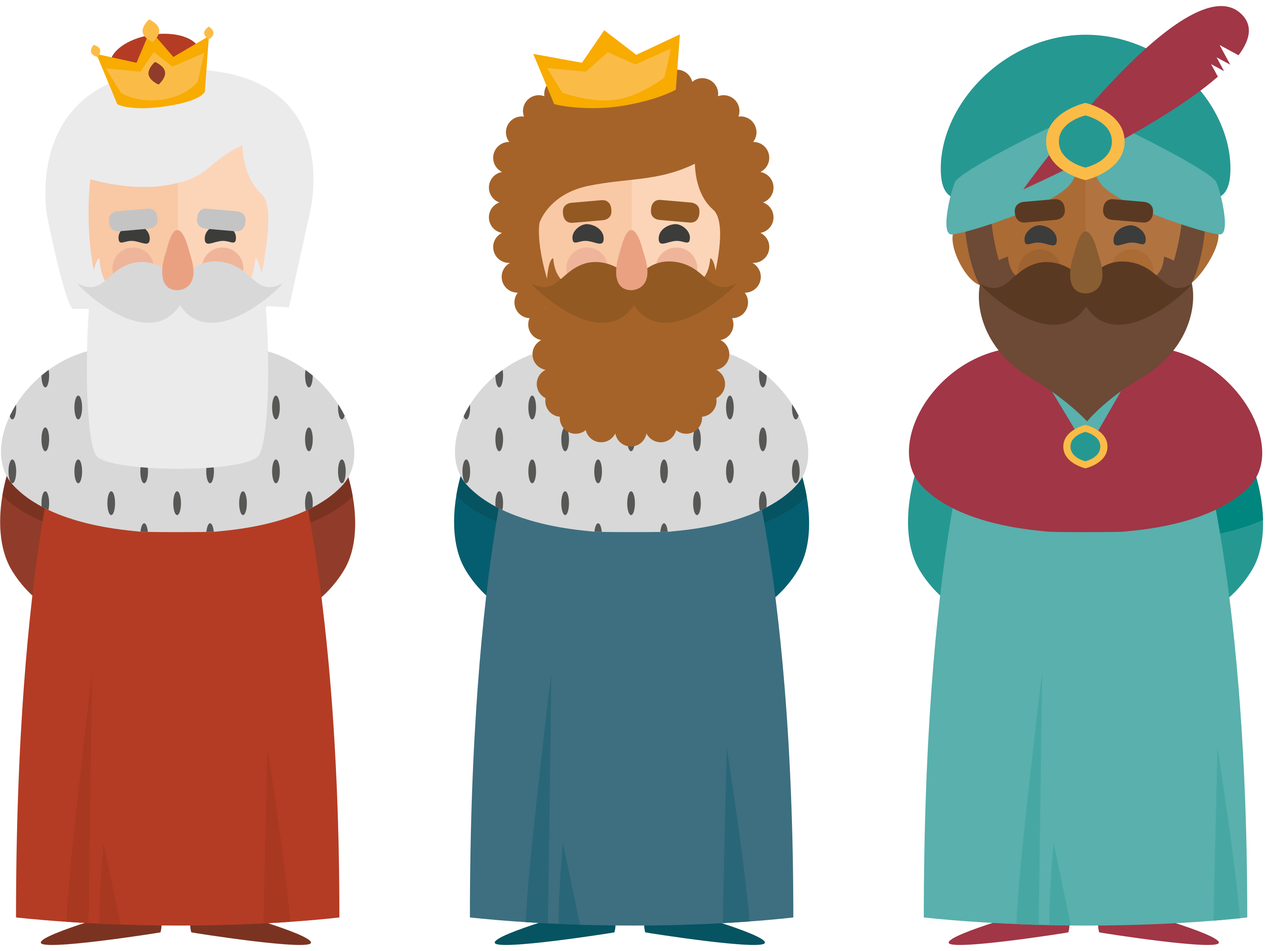 Tappeto vinile natale re magi - TenStickers