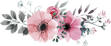 Tappeto vinile fiori papaveri acquerello - TenStickers