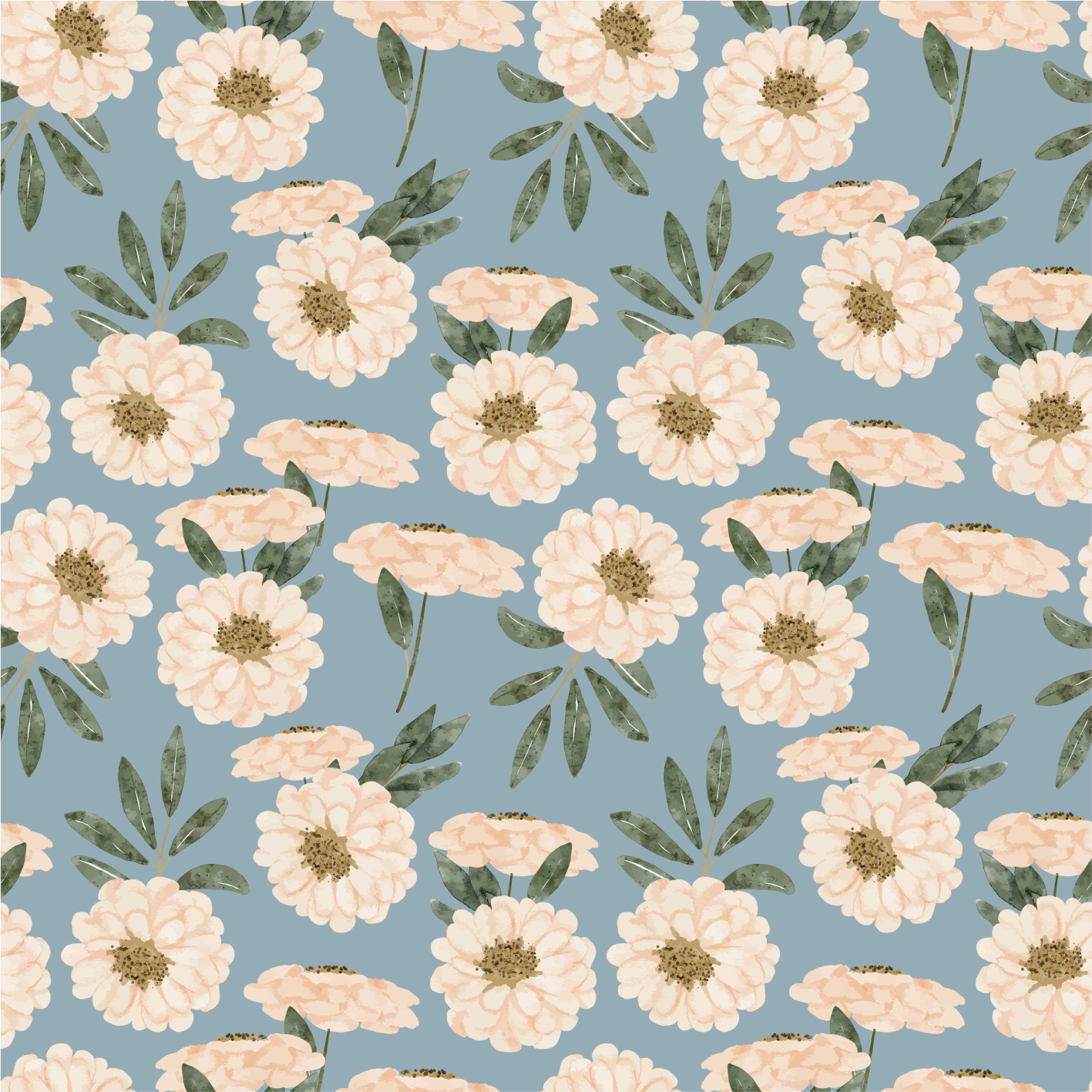 Tappeto vinile fiori vernice esotica - TenStickers