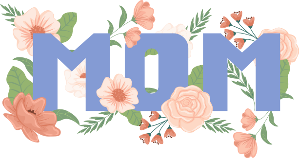Tappeto vinile fiori illustrazione floreale festa mamma - TenStickers
