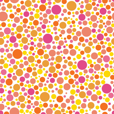 Tappeto vinile sala da pranzo bolle calde - TenStickers