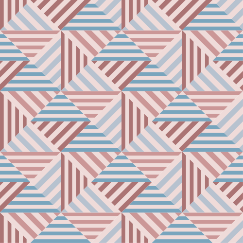 Tappeto vinile sala da pranzo geometria astratta - TenStickers