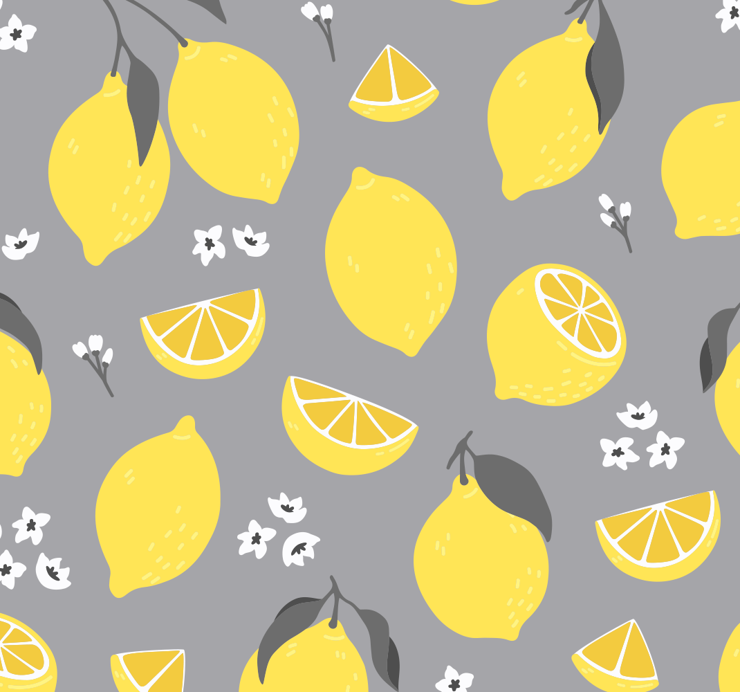 Tappeto pvc cucina limone tropicale - TenStickers